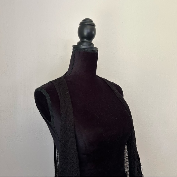 SOLD - Fringe Free People Knit Coverup - Picture 7 of 7